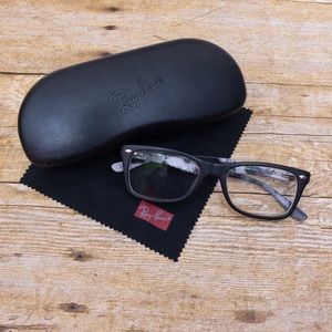Ray Ban Rb5228 5405 Matte Black Eyeglasses